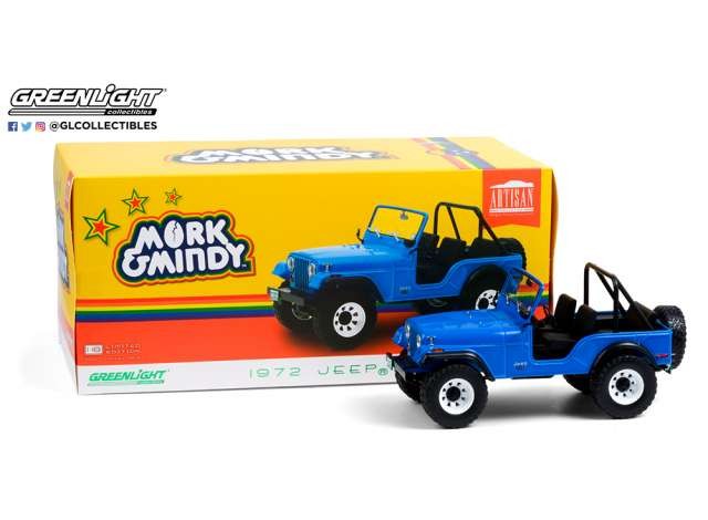 Jeep CJ-5 1972 "Mork & Mindy 1978-82 TV Series" 1:18 - 39100