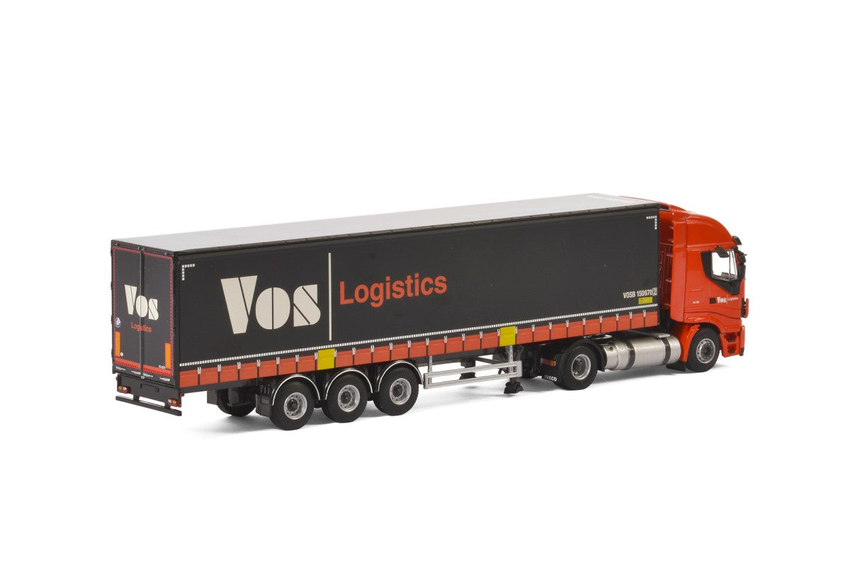 Iveco Stralis Hi-Way 4x2 con Semirimorchio centinato "Vos Logistic" (NL) 1:50 - 3921