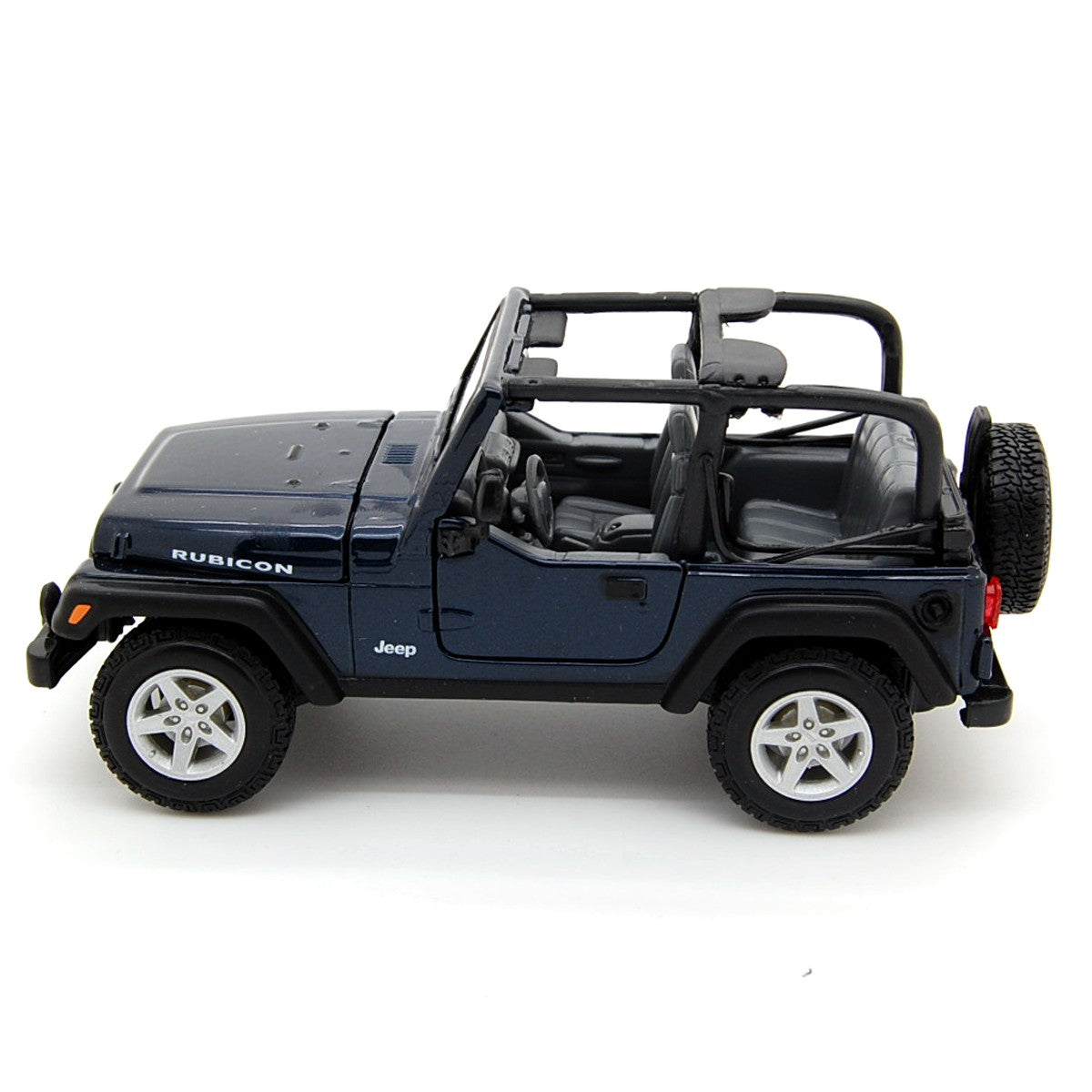 Jeep Wrangler TJ Rubicon Open blue metallic 1:27 - 39243