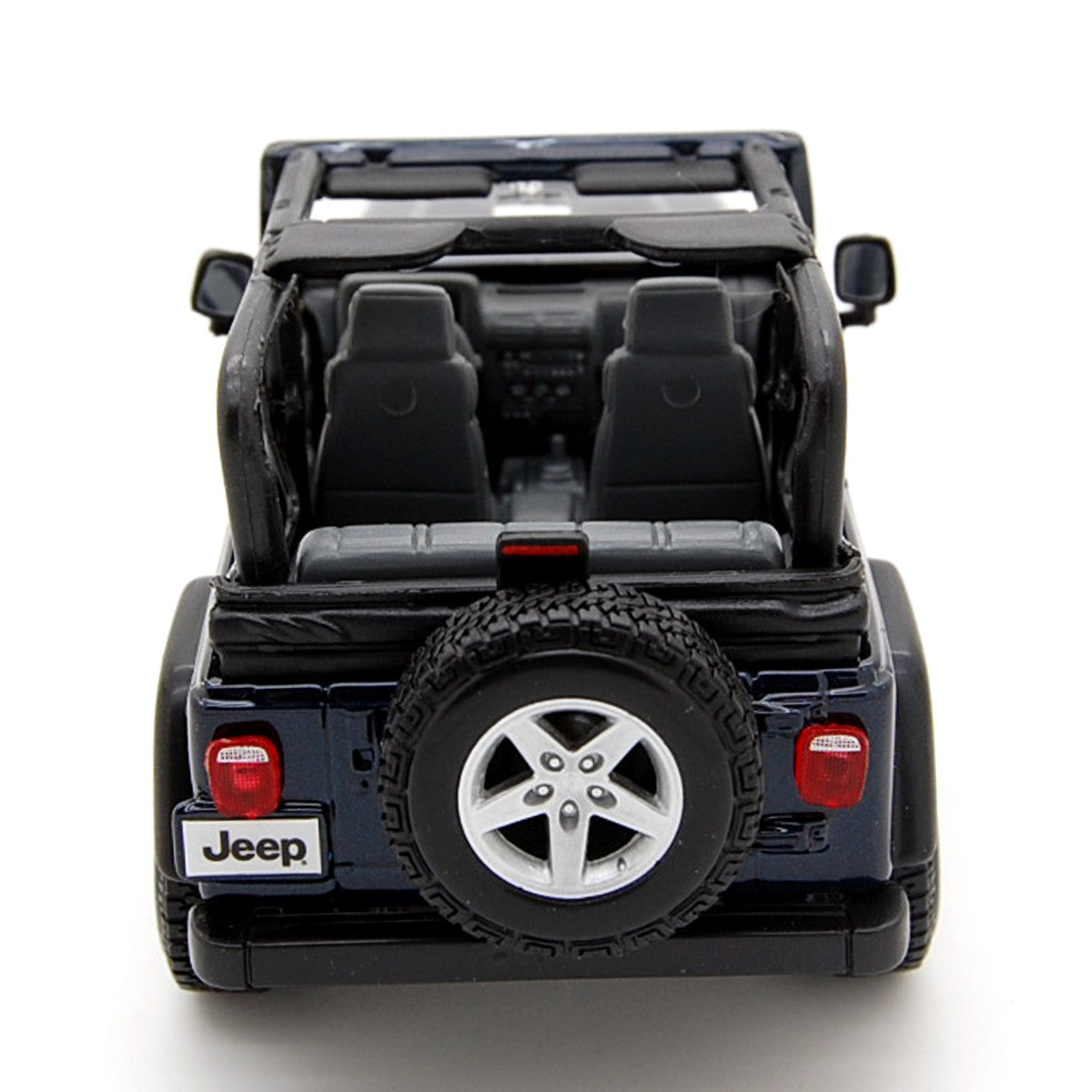 Jeep Wrangler TJ Rubicon Open blue metallic 1:27 - 39245