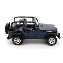 Jeep Wrangler TJ Rubicon Open blue metallic 1:27 - 39247