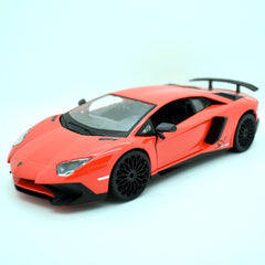 Lamborghini Aventador LP750-4 SV 2015 Red Fluo 1:24 - 39323