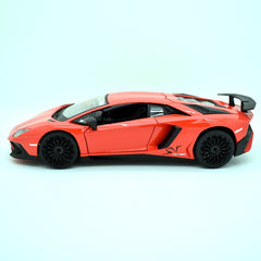 Lamborghini Aventador LP750-4 SV 2015 Red Fluo 1:24 - 39324