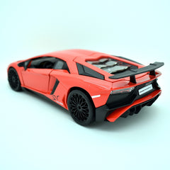 Lamborghini Aventador LP750-4 SV 2015 Red Fluo 1:24 - 39325