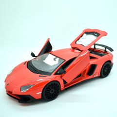 Lamborghini Aventador LP750-4 SV 2015 Red Fluo 1:24 - 39331