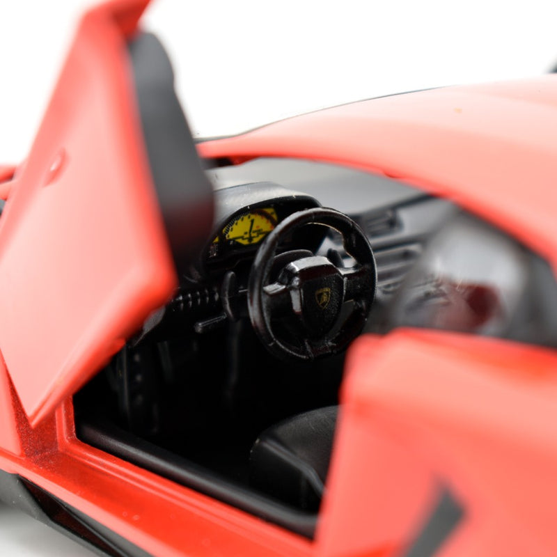 Lamborghini Aventador LP750-4 SV 2015 Red Fluo 1:24 - 39333