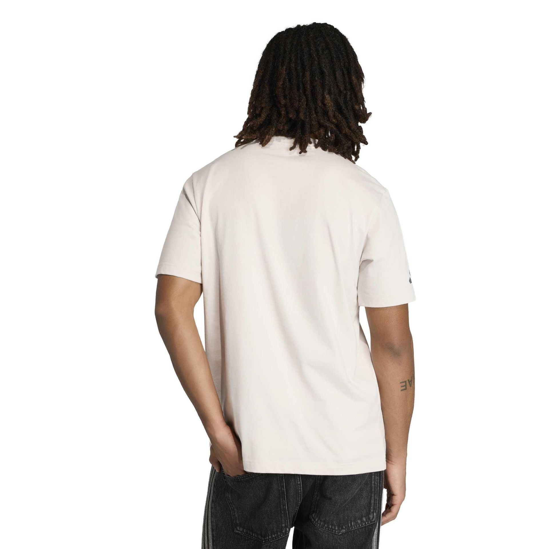 Audi Revolut F1 Team 2026 T-Shirt DNA Graphics Chalk Pearl Adidas-4