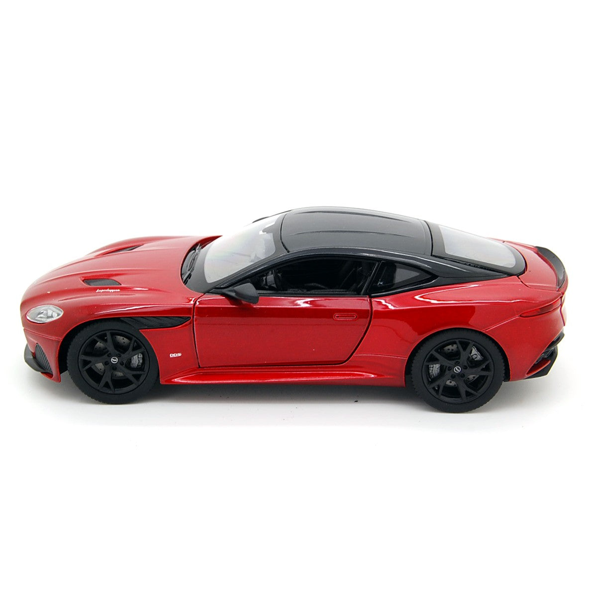 Aston Martin DBS Superleggera 2018 Rosso Scuro - Tetto Nero 1:24 - 39763