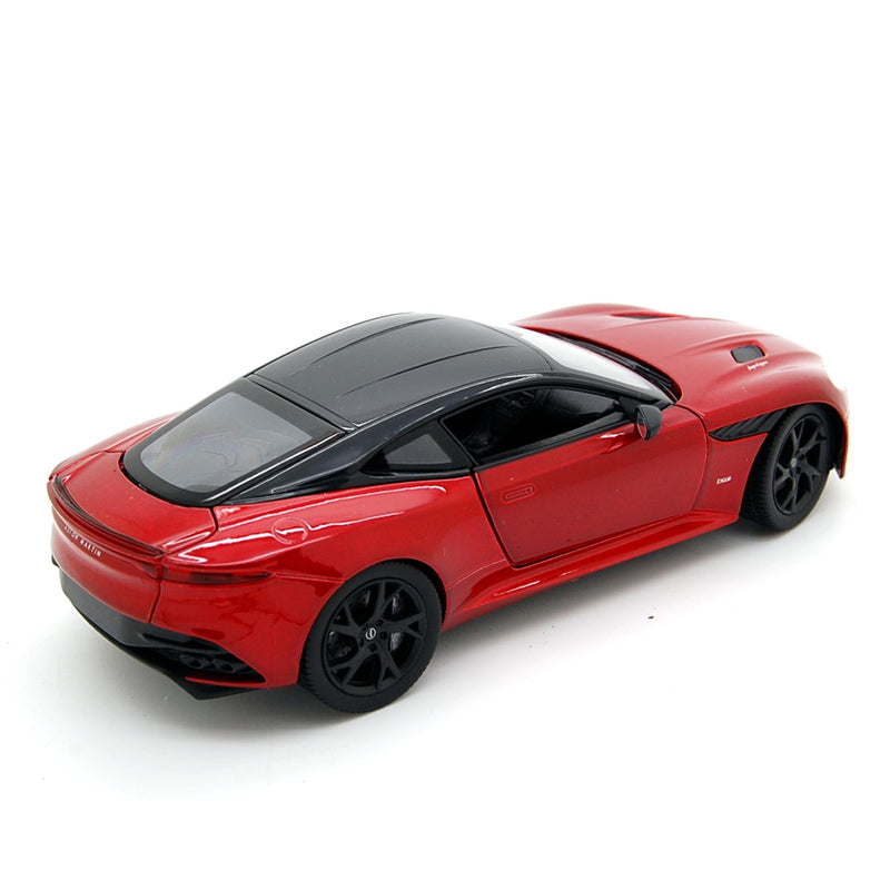 Aston Martin DBS Superleggera 2018 Rosso Scuro - Tetto Nero 1:24 - 39766