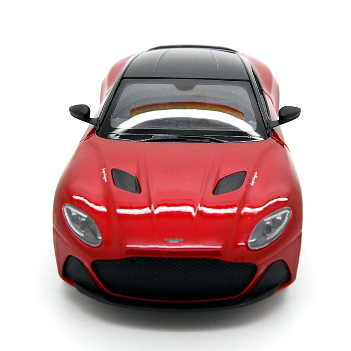 Aston Martin DBS Superleggera 2018 Rosso Scuro - Tetto Nero 1:24 - 39769