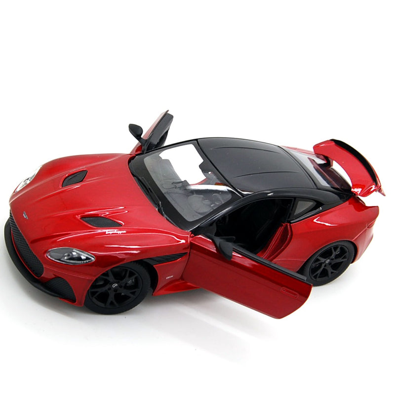 Aston Martin DBS Superleggera 2018 Rosso Scuro - Tetto Nero 1:24 - 39770