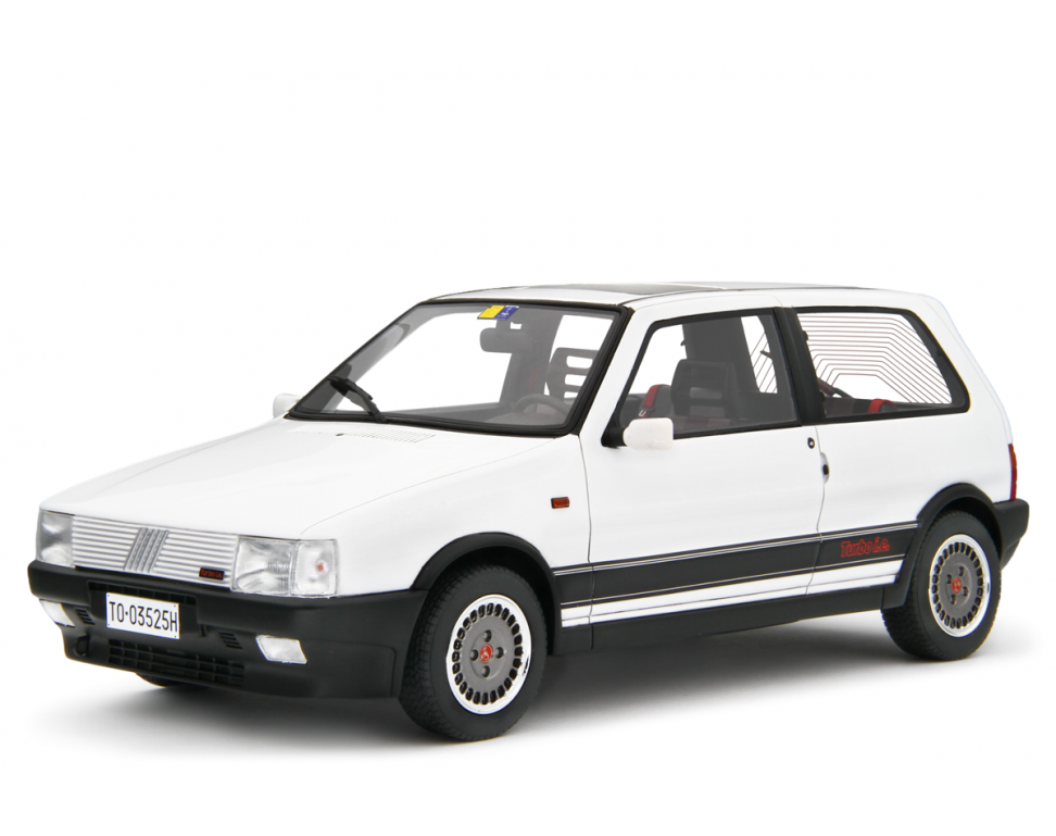 Fiat Uno Turbo i.e. 1988 Antiskid Bianco 1:18-1