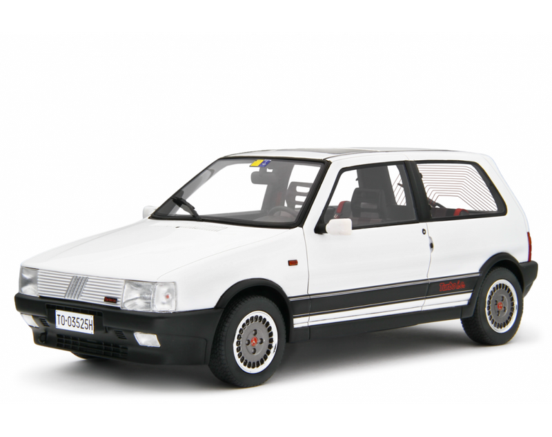 Fiat Uno Turbo i.e. 1988 Antiskid Bianco 1:18-1