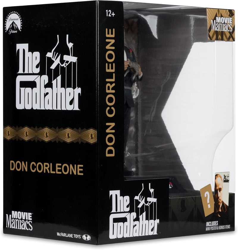 Don Vito Corleone Il Parino Movie Maniacs The Godfather Posed Figure 16cm-7