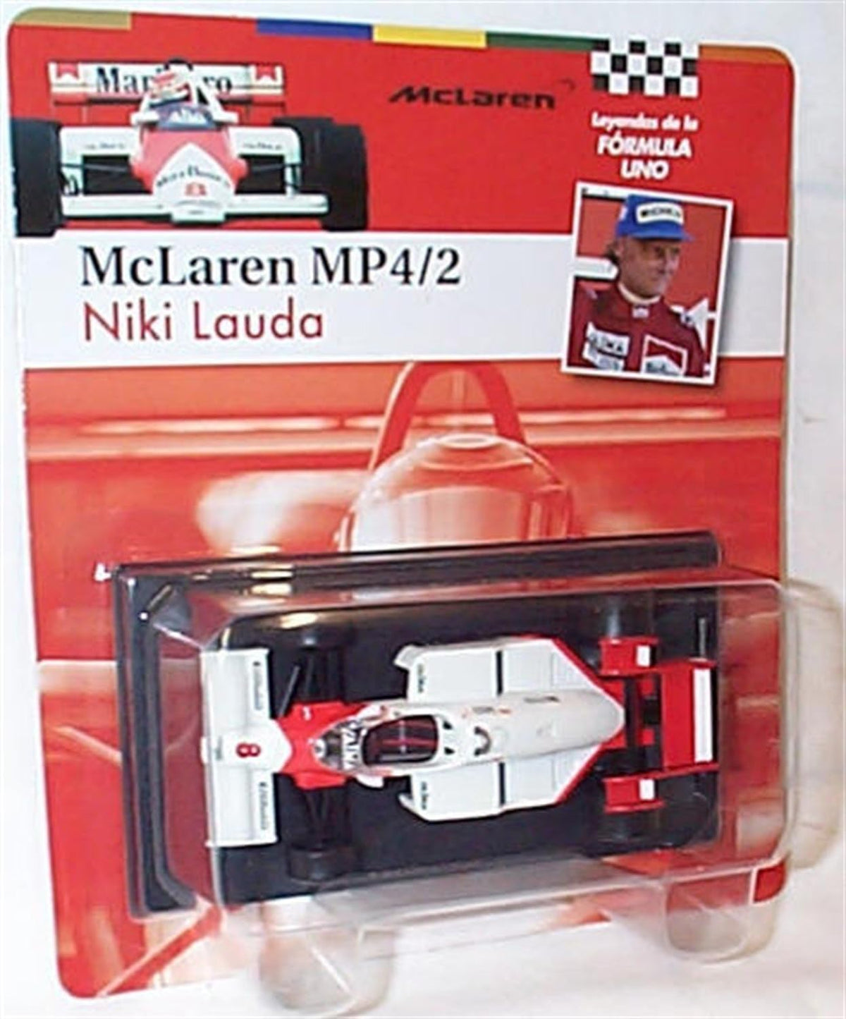 McLaren MP4/2 F1 1984 Niki Lauda 1:43