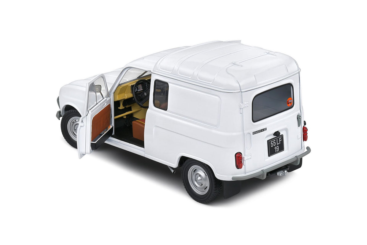 Renault R4F4 Fourgonette 1975 White 1:18