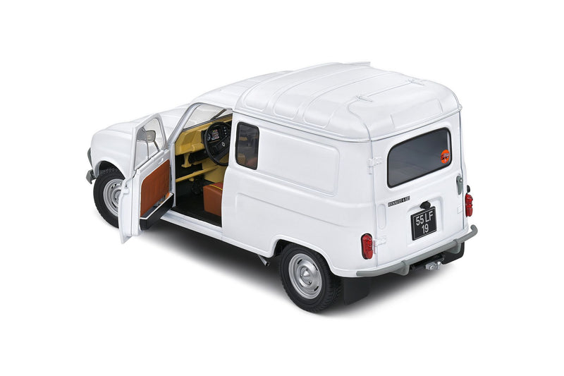 Renault R4F4 Fourgonette 1975 White 1:18-2