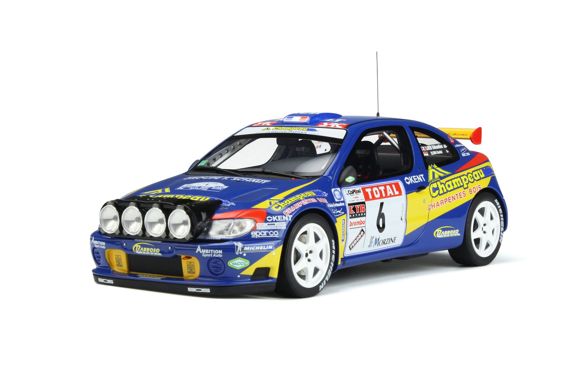 Renault Megane Maxi Blue 2000 Rally Du Mont Blanc 1:18-12