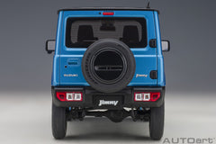 Suzuki Jimny (JB64) RHD 2018 blue metallic - black 1:18-6
