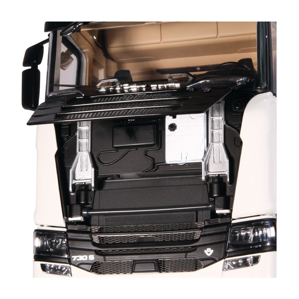 Scania V8 730S 4x2 white 1:18 - 40280