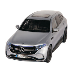 Mercedes-Benz EQC 2020 Silver with Light  1:18 - 40501