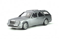 Mercedes-Benz S124 E36 AMG 1995 Brilliant Silver 1:18 - 40598