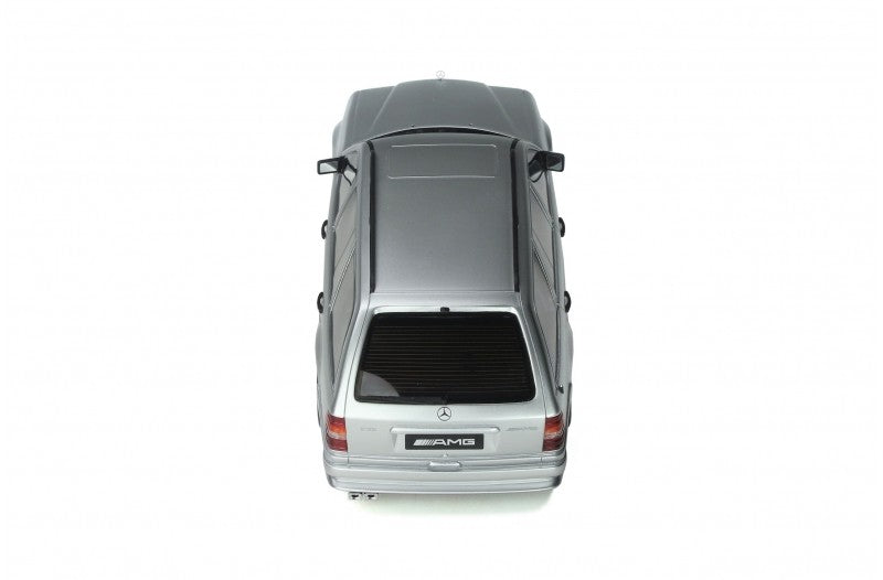 Mercedes-Benz S124 E36 AMG 1995 Brilliant Silver 1:18 - 40606