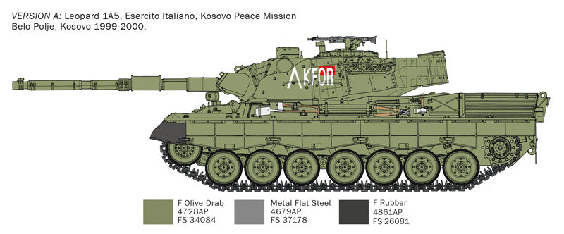 Leopard 1 A5 Kit 1:35-4