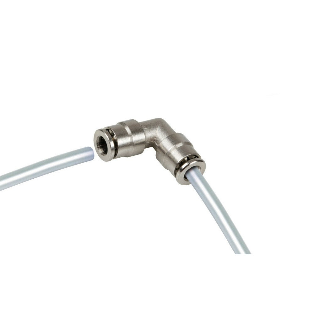 Raccordo Aria in Metallo Lampa L-1 a 90° per tubi aria - Ø 6 mm - 40909