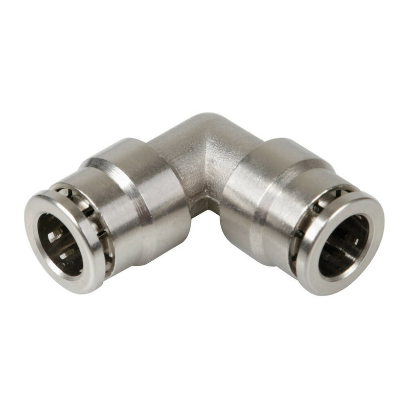 Raccordo Aria in Metallo Lampa L-2 a 90° per tubi aria - Ø 8 mm - 40917