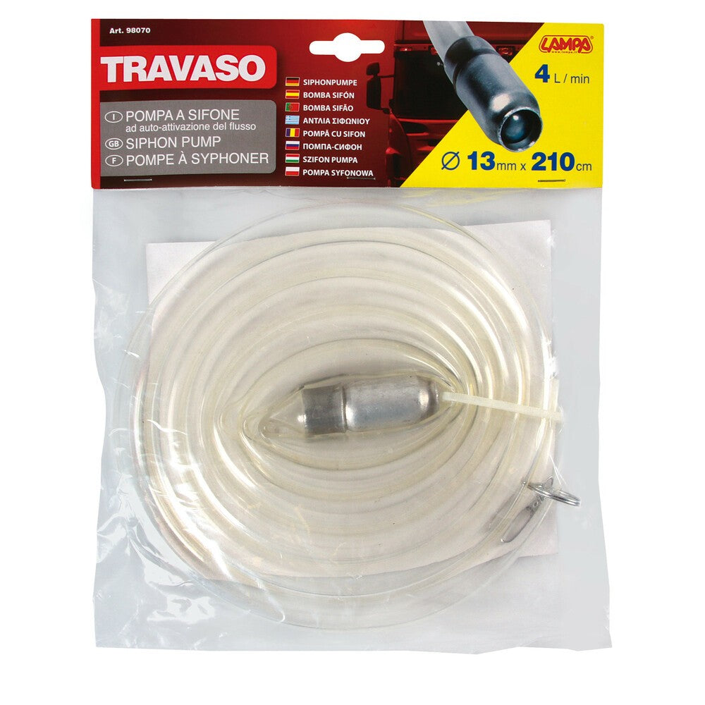 Pompa Travaso a sifone automatica - S - Ø 14 mm 210 cm - 40954