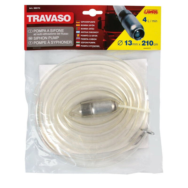 Pompa Travaso a sifone automatica - S - Ø 14 mm 210 cm - 40954
