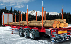 Semirimorchio Timber Trailer Kit 1:24 - 41175