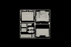Volvo F16 Globetrotter Canvas Truck with elevator Kit 1:24 - 41348