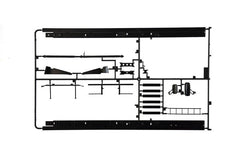 Volvo F16 Globetrotter Canvas Truck with elevator Kit 1:24 - 41356