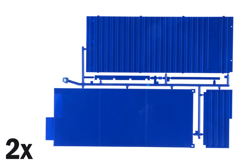Semirimorchio 40' Container Trailer kit 1:24 - 41381