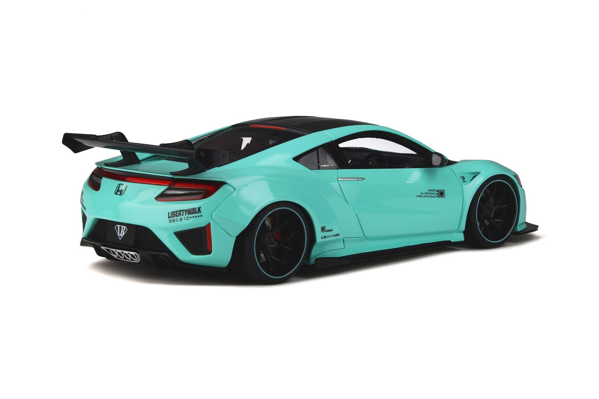 Honda NSX Customized car by LB-WORKS 2017 Tiffany blu1:18 - 41697