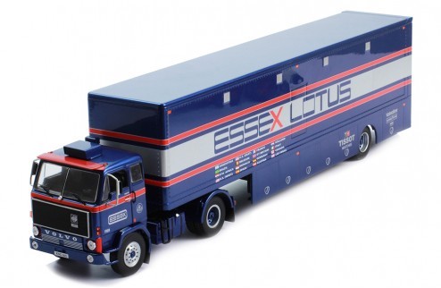 Volvo F89 EsseX racing transporter Team Lotus 1980 1:43 - 41890