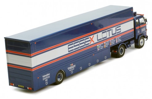 Volvo F89 EsseX racing transporter Team Lotus 1980 1:43 - 41894