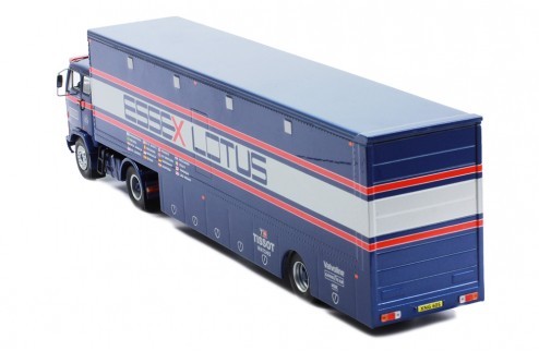 Volvo F89 EsseX racing transporter Team Lotus 1980 1:43 - 41896