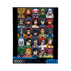 DC Faces collage 1000pz Aquarius - 42466