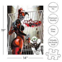 Harley Queen & Joker puzzle 500pz Aquarius - 42469