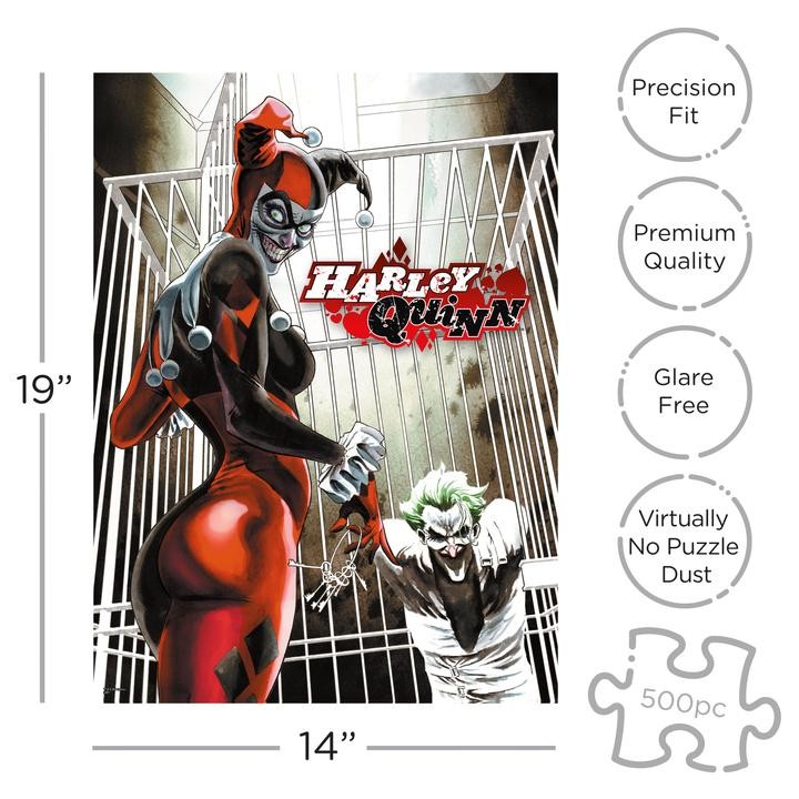 Harley Queen & Joker puzzle 500pz Aquarius - 42469
