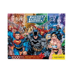 DC Justice League collage 1000pz Aquarius - 42473