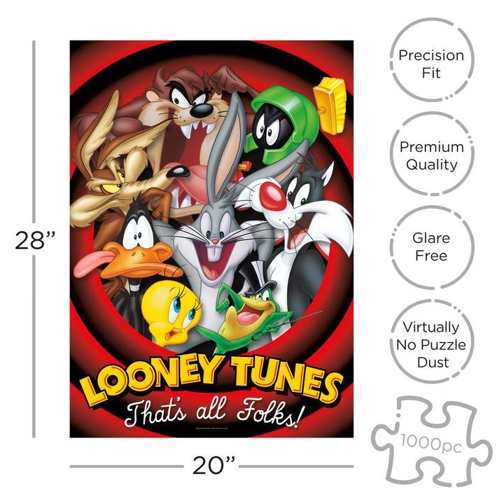 Looney Tunes Puzzle 1000pz Aquarius - 42475
