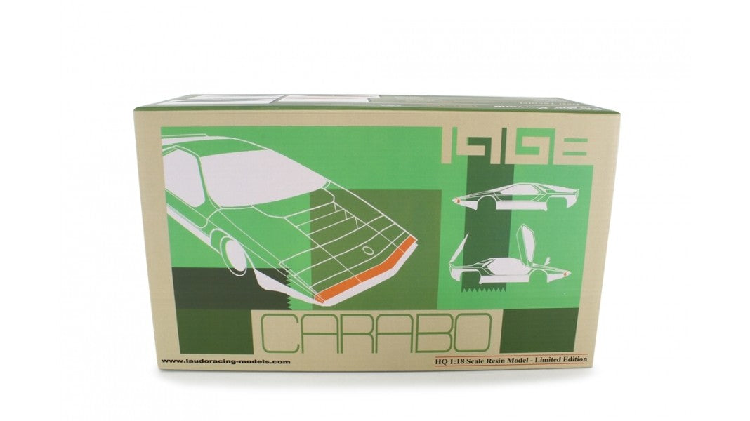 Alfa Romeo 33 Bertone Carabo 1967 1° Maquette di stile Arancione 1:18 - 42843
