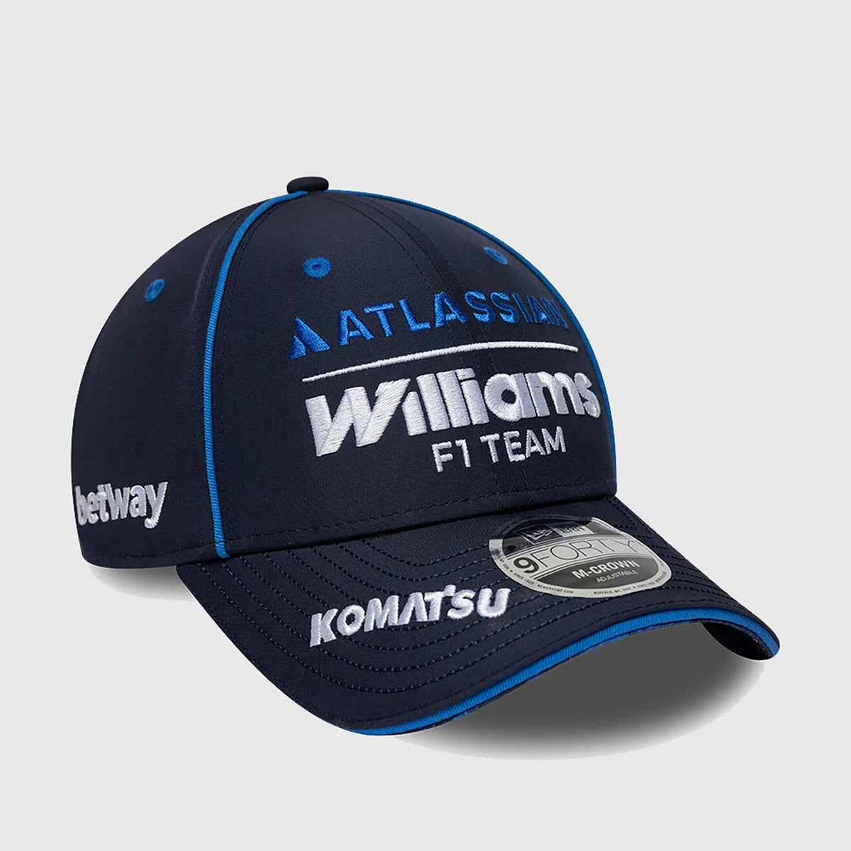 Williams Racing F1 2026 Berretto Baseball Team New Era Navy-3