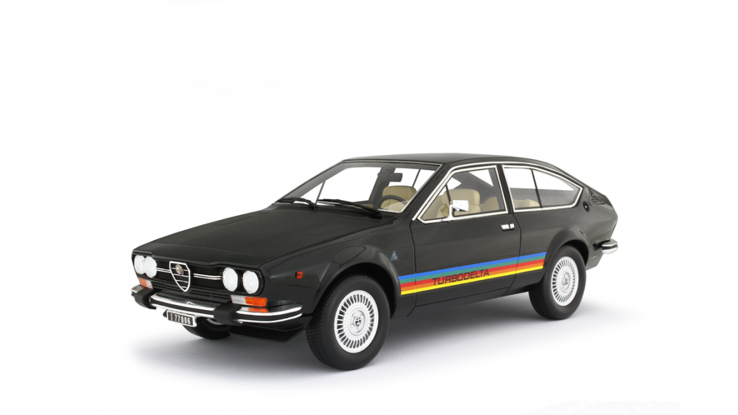Alfa Romeo Alfetta GTV 2000 Turbodelta 1979 Nero 1:18 - 43027