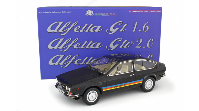 Alfa Romeo Alfetta GTV 2000 Turbodelta 1979 Nero 1:18 - 43035