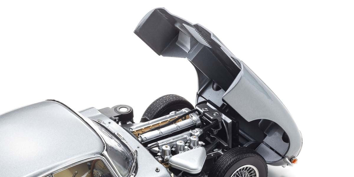Jaguar E-Type coupe series I 3.8 Gun Metallic 1:18 - 43199